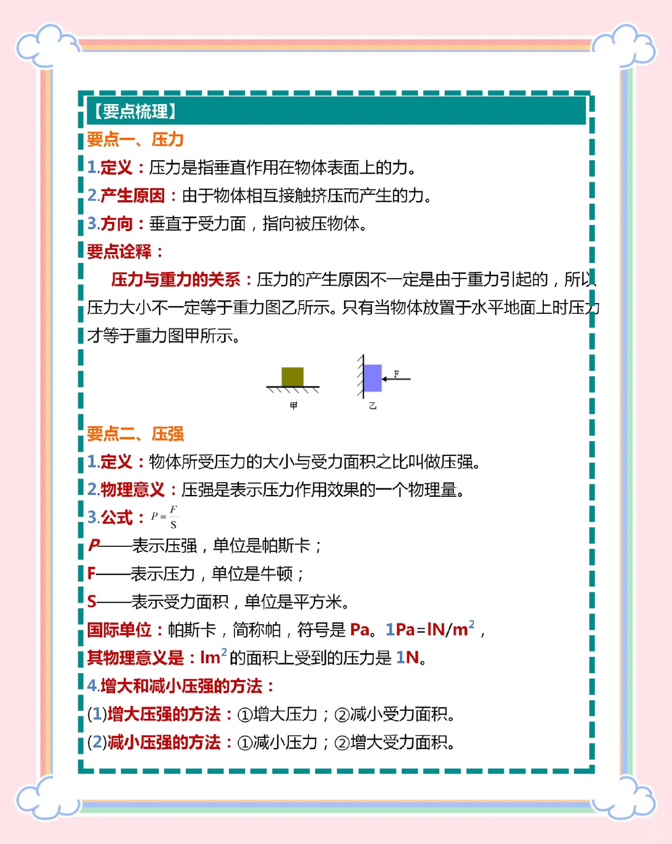 增加压强的方法有什么?