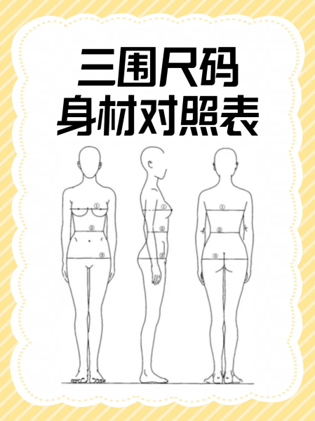 正常人一般的三围是多少啊
