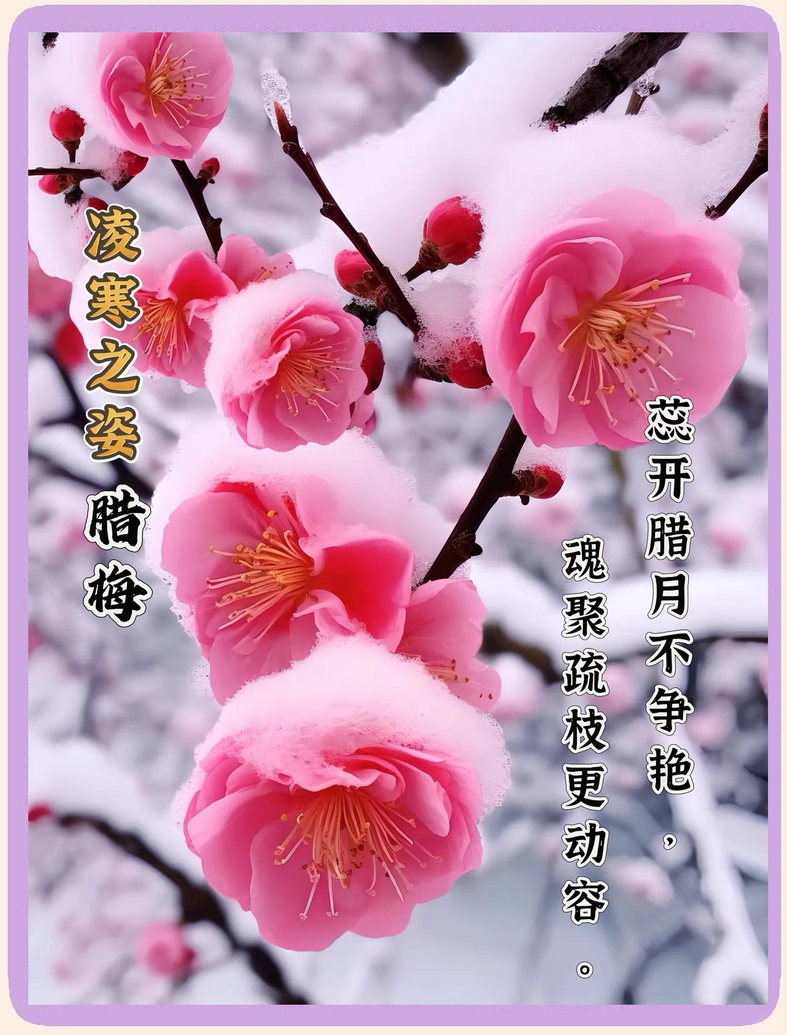 描写腊梅的诗句名言