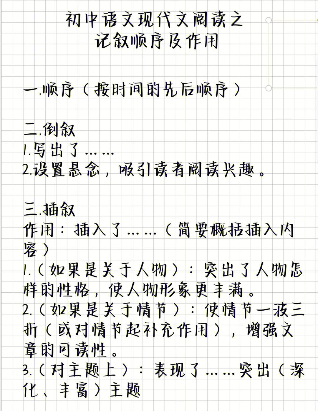 插叙和补叙的区别是什么,哪个可以删